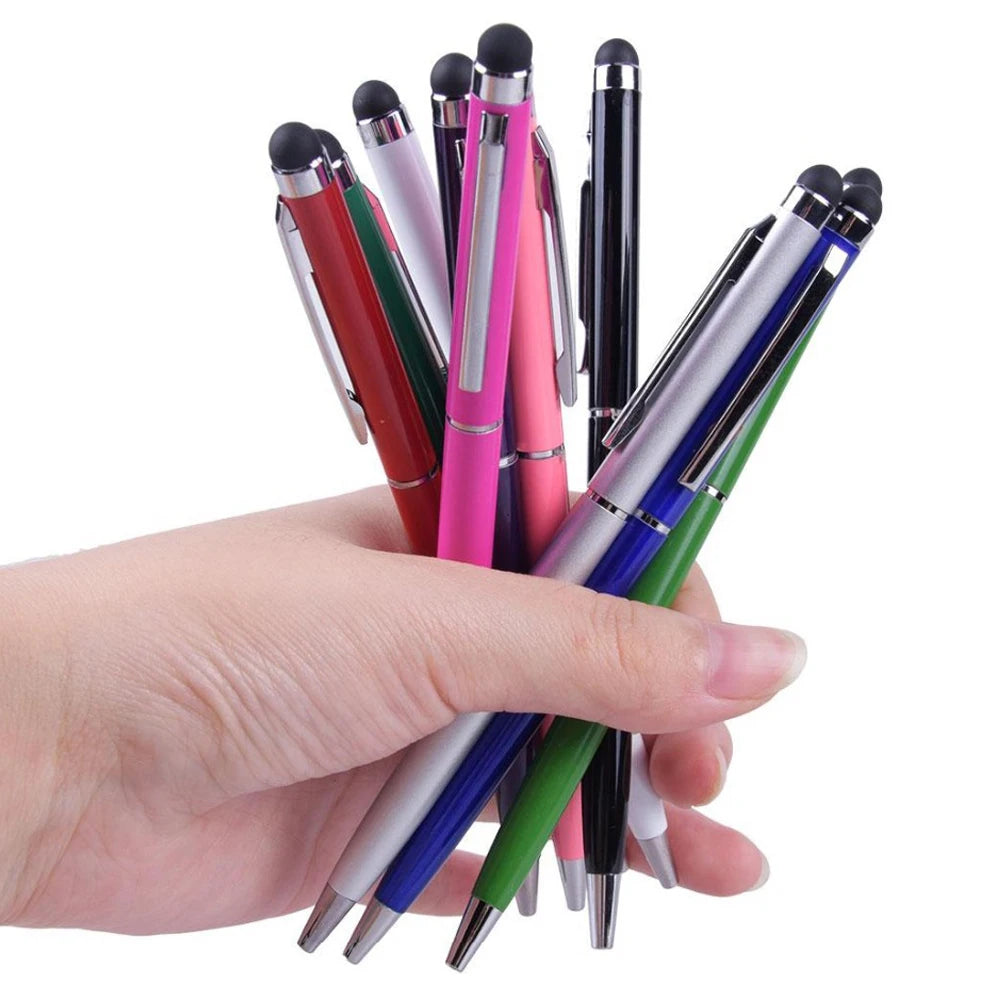 10PCS Universal Stylus Pen Set - Capacitive Touch Screen Drawing Pencil for iPhone, iPad, Samsung & Android Devices