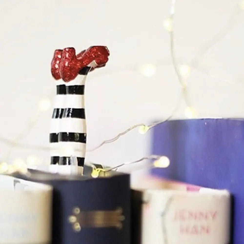 High-Quality 3D High Heels Bookmark - Handmade Legs Design, 18*5cm, Ideal for Book Lovers, Office & School Supplies