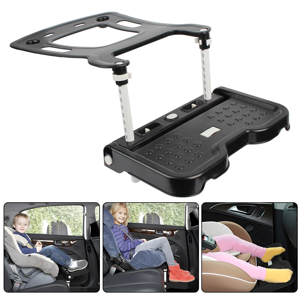 Foldable Car Pram Footrest Attachment – Universal Baby Foot Pedal Rest Holder for Children’s Safety Seat