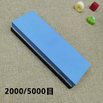 Professional Double-Sided Whetstone Knife Sharpener – Kitchen Sharpening Stone 240/600/1000/3000 Grit