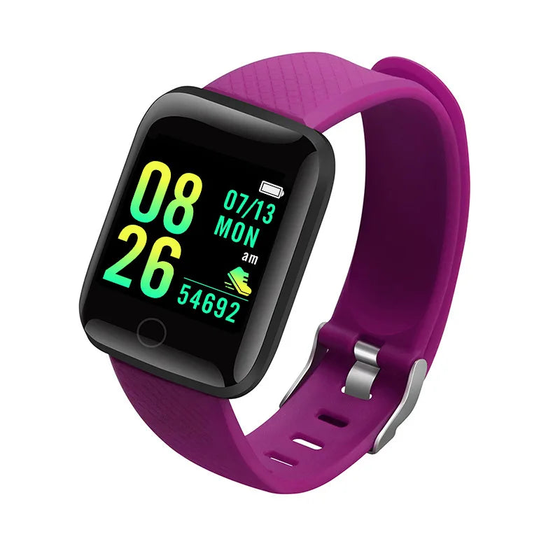 Smartwatch for Men & Women – Fitness Monitor, Message Alerts, Compatible with Xiaomi & Huawei, Perfect Birthday Gift