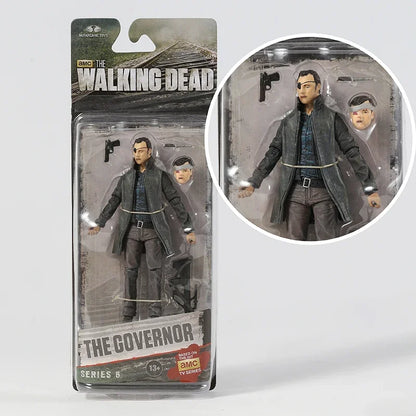 The Walking Dead Action Figure Collection - Abraham Ford Rick Grimes Michonne Governor PVC Model Doll Toys
