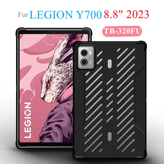 Lenovo LEGION Y700 2nd Gen 8.8" Hard PC Protective Back Cover Case Funda for 2023 Model (TB-320FU)