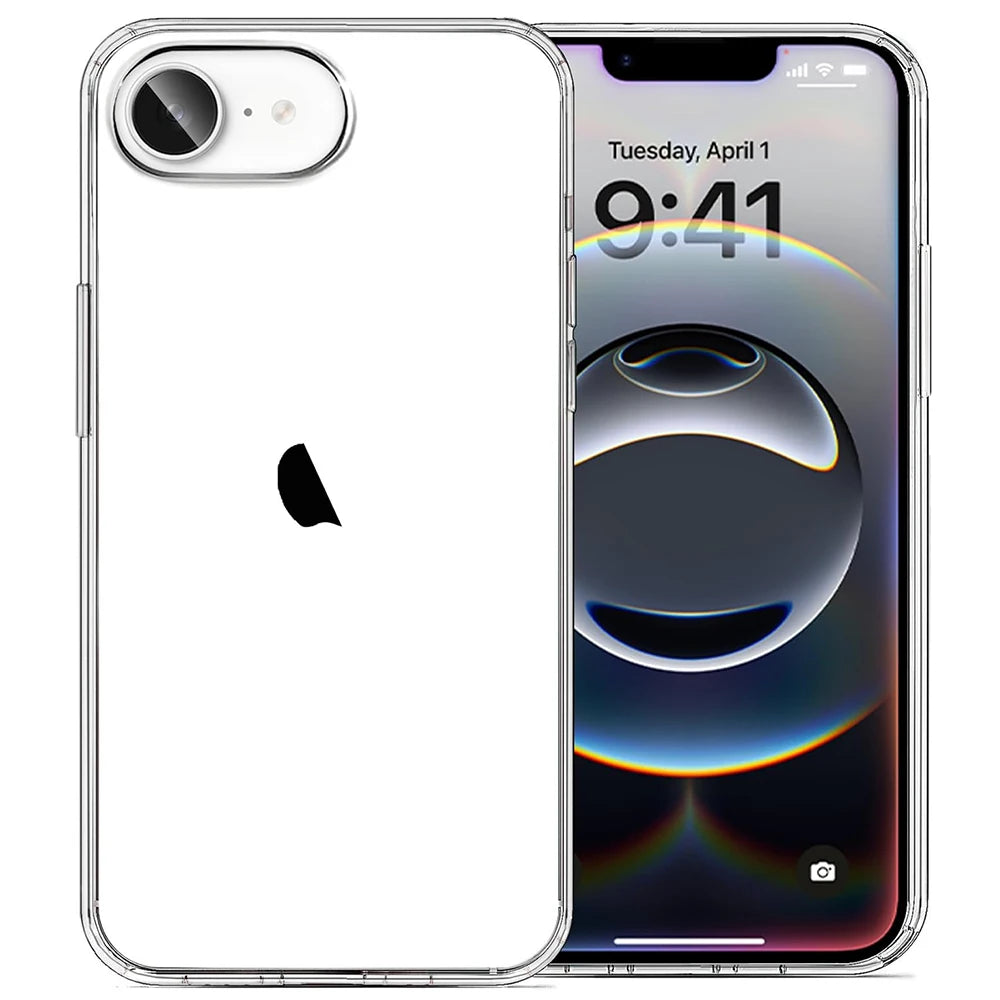 Clear Case for iPhone 16e - Transparent Protective Phone Cover