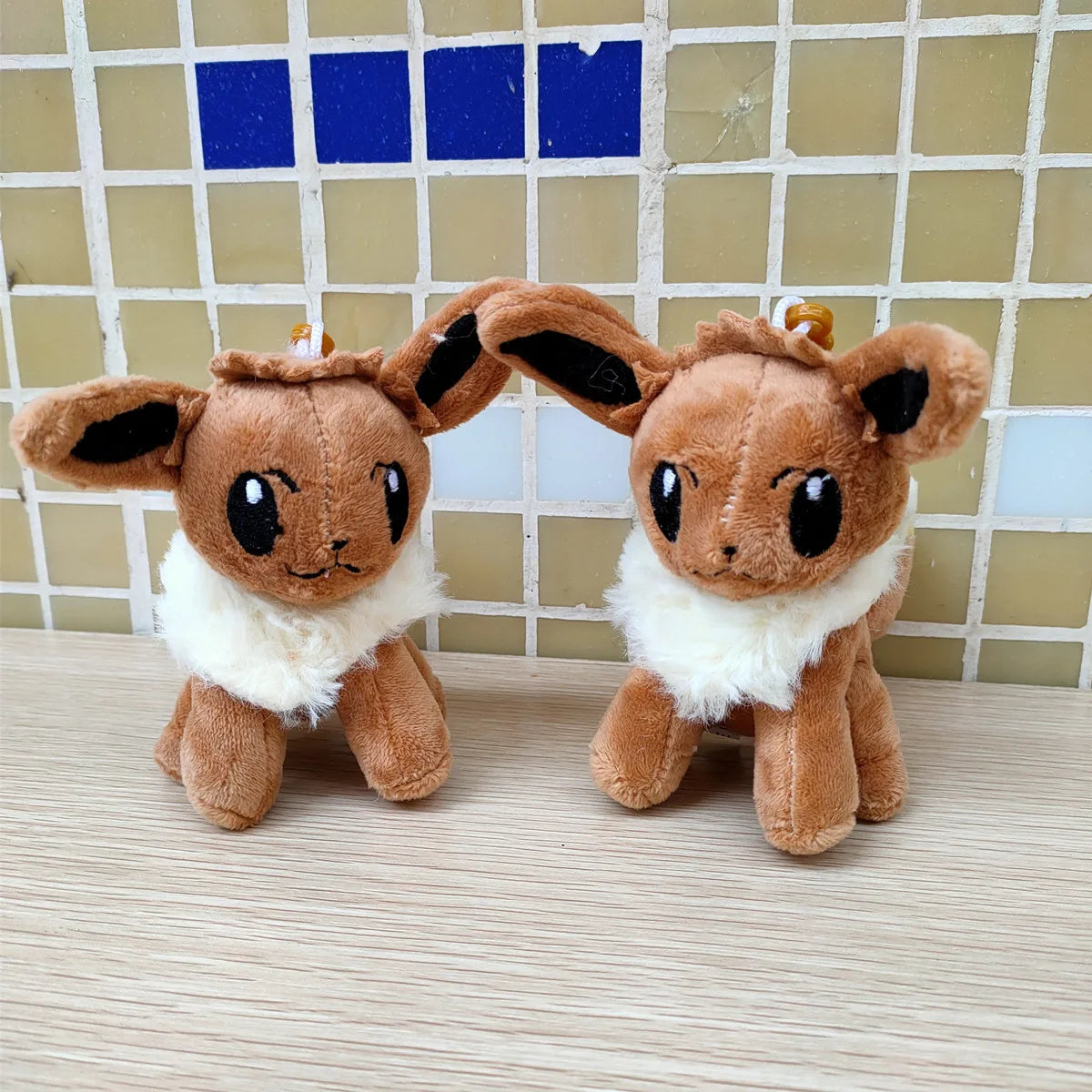 20PCS Pokémon Plush Keychain Set – Eevee, Bulbasaur, Squirtle, Charmander & More Cute Toy Gifts