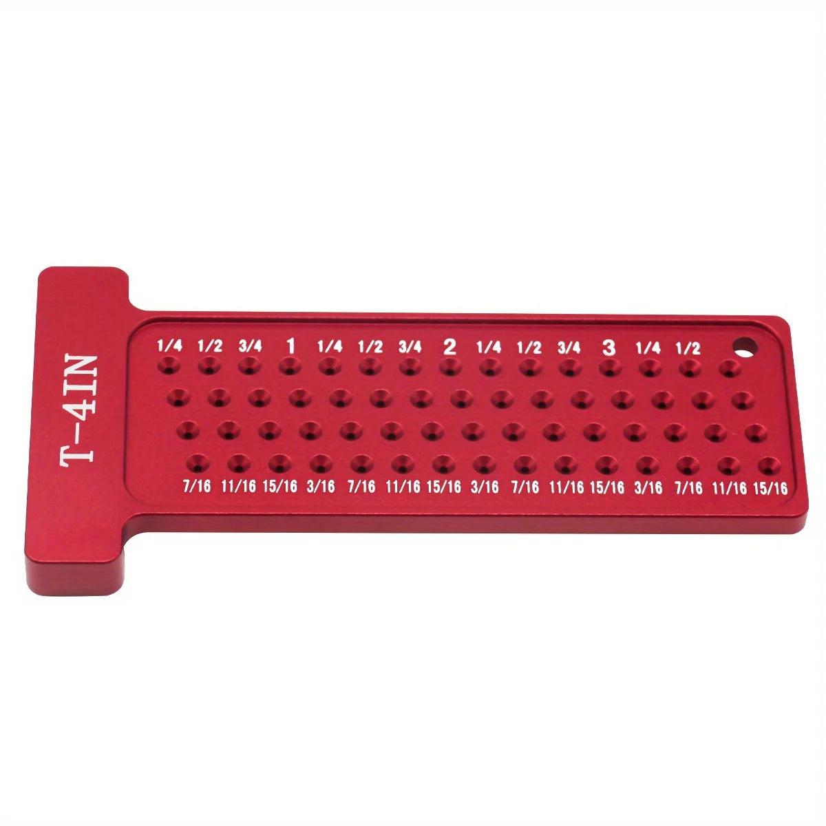 Woodworking Scribe T-Square Ruler – Metric/Inch Aluminum Line Drawing Gauge, Right Angle Protractor for Carpenter Layout