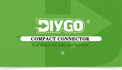 34/50PCS Lever Wire Connectors – Quick Connection for 28-12 AWG, 1-to-1 In-Line Insulated Splice Terminals