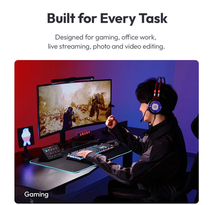 Ulanzi D200 Production Console – Studio Controller for Gaming, Livestreaming & Content Creation
