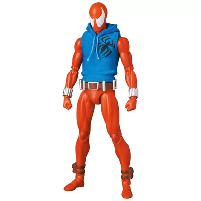 Ct Toys Scarlet Spider Action Figure — Mafex 186 Ben Reilly Comic Version | Spider-Man Anime Collection Model Toy Gift