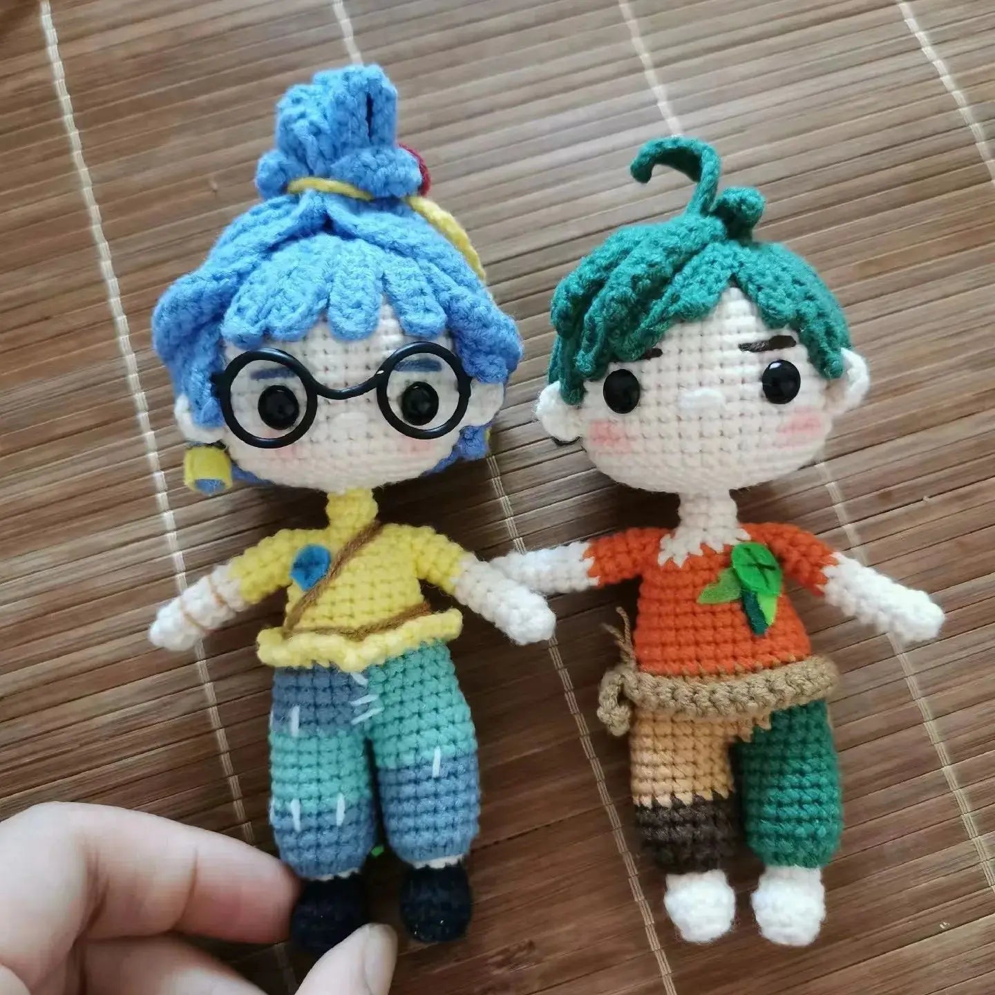 It Takes Two Cody & May Crochet Dolls – Handmade Game Figurines, Cosplay Collectible Gift