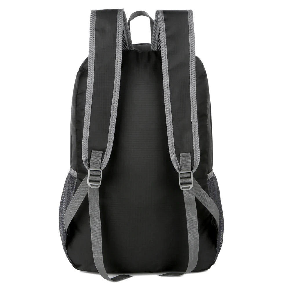 Lightweight Foldable Backpack - Waterproof Packable Daypack for Men & Women, Outdoor Travel, Hiking, Cycling & Camping Shoulder Bag