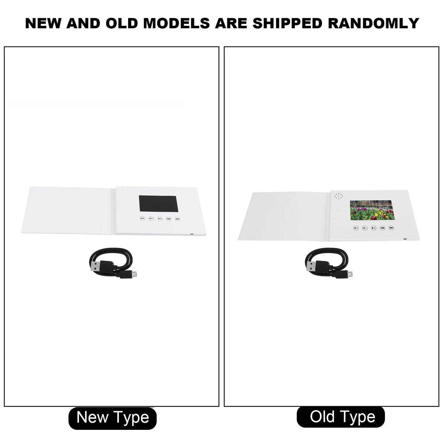 LCD Video Greeting Card – Electronic Video Brochure for Birthday, Father’s Day & Mother’s Day Gifts
