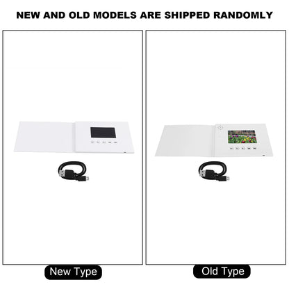 LCD Video Greeting Card – Electronic Video Brochure for Birthday, Father’s Day & Mother’s Day Gifts