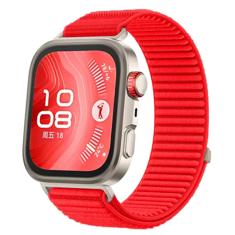 Official Nylon Loop Strap for Huawei Watch Fit 4/4 Pro – Braided, Comfortable, and Breathable Band Accessory
