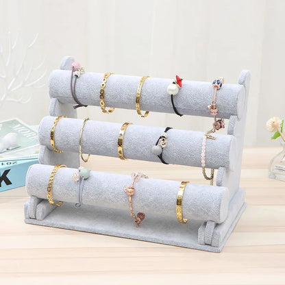 Velvet Bracelet & Watch Display Rack – Jewelry Storage & Display Props
