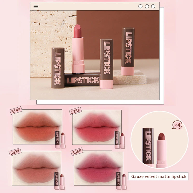 HiVi Makeup Gift Box Set – Powder, Glue, Lipstick & More, Perfect Valentine's Day Gift for Your Wife