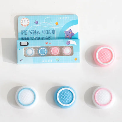 4pcs Silicone Thumb Stick Grip Caps for PS Vita | Joystick Protector for PSV 1000/2000