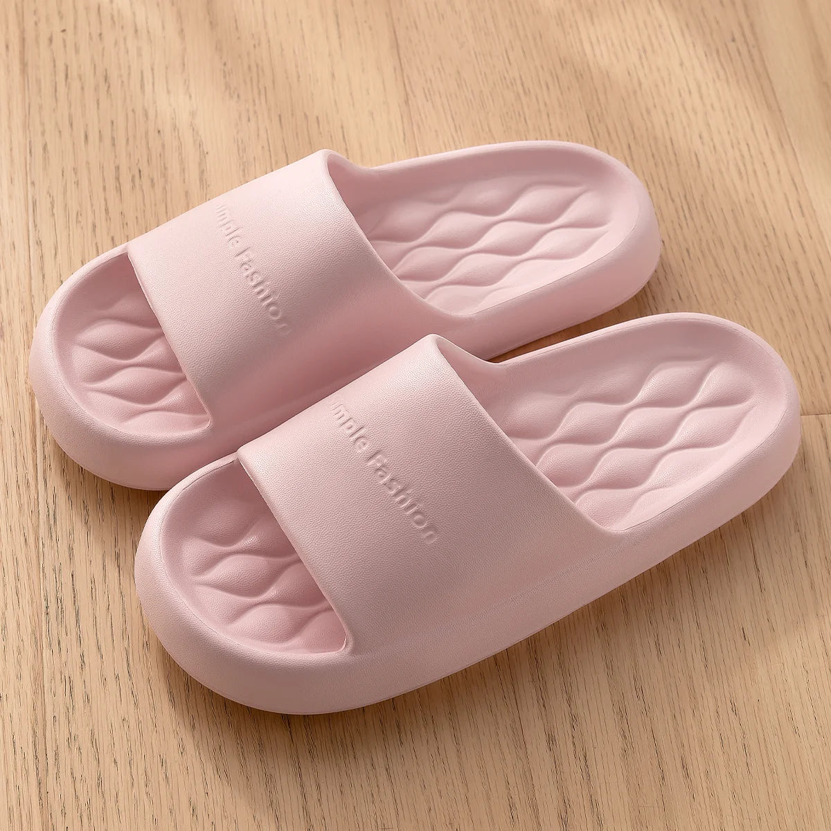 Men’s Summer Cloud Slippers – Soft Non-Slip Sole Sandals for Home, Beach, Indoor & Outdoor Casual Wear