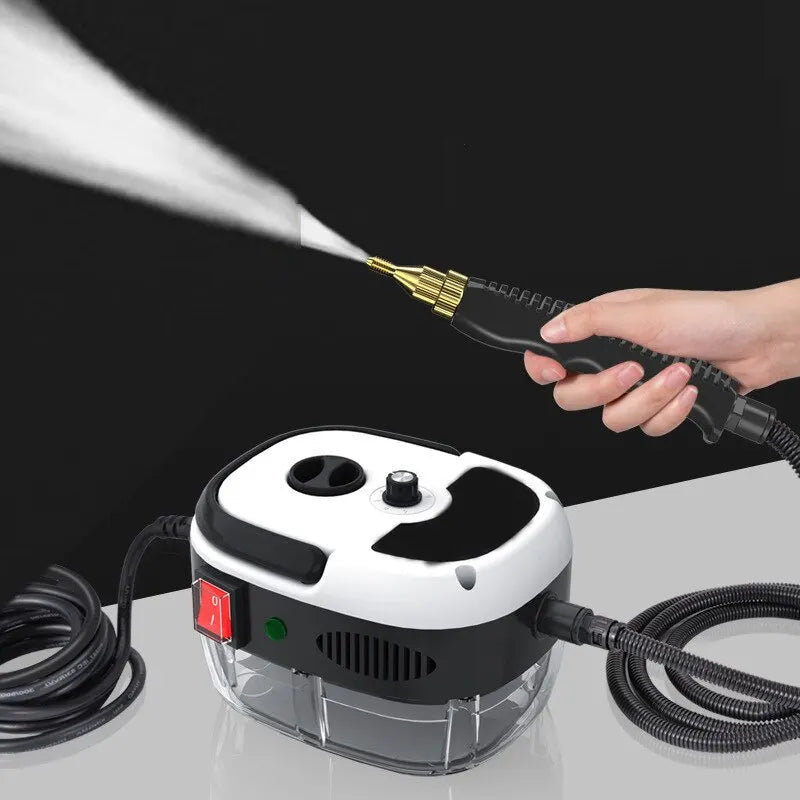 2500W High-Temperature Pressure Washer Steam Cleaner - Portable Handheld Steam Cleaning Machine for Household Cleaning