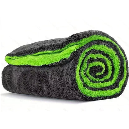 1400GSM Heavy Duty Microfiber Car Drying Towel 60x120cm – Oversized Super Absorbent Double-Sided Ultra Soft Scratch-Free Cleaning Cloth