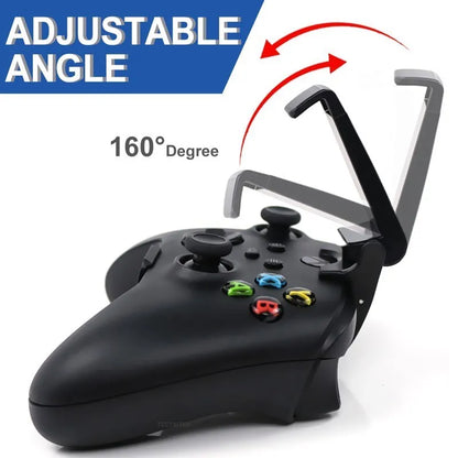 Mobile Phone Clip Stand: Compatible Xbox Series S X Controller Mount Holder - Handle Bracket for Xbox Series S/X Gamepad