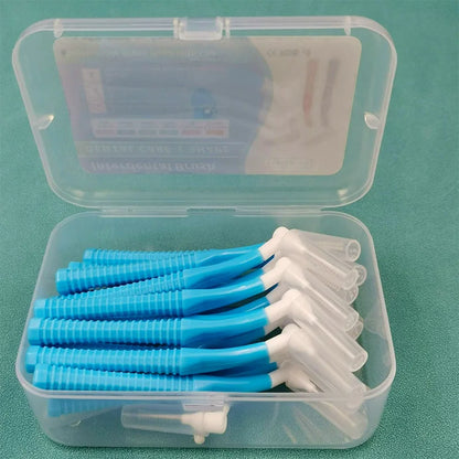 20-Piece Push-Pull Interdental Brushes – Orthodontic Toothpicks for Deep Cleaning and Daily Oral Hygiene