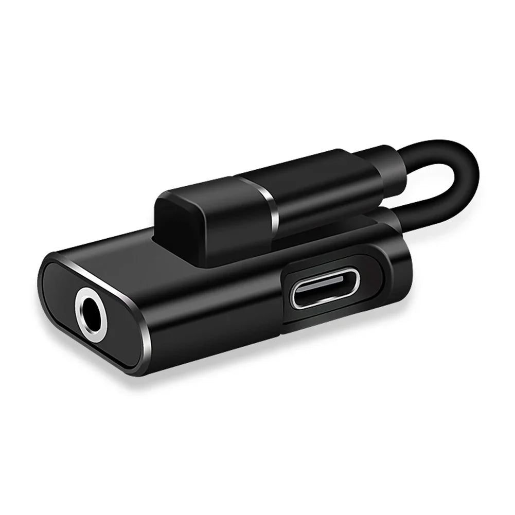 Type-C to 3.5mm Jack Adapter – Audio Splitter for Xiaomi, Huawei, USB-C Headphone Cable & Charger AUX Adapter