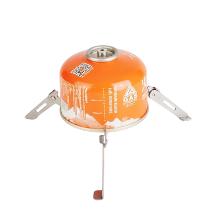 Outdoor Gas Cylinder Holder - Foldable Camping Stove Burner Tripod & Portable Gas Bottle Stand