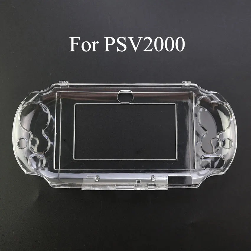 Clear Hard Carry Case for PSP 1000 2000 3000 – Transparent Protective Crystal Shell Cover for PSV 1000 2000