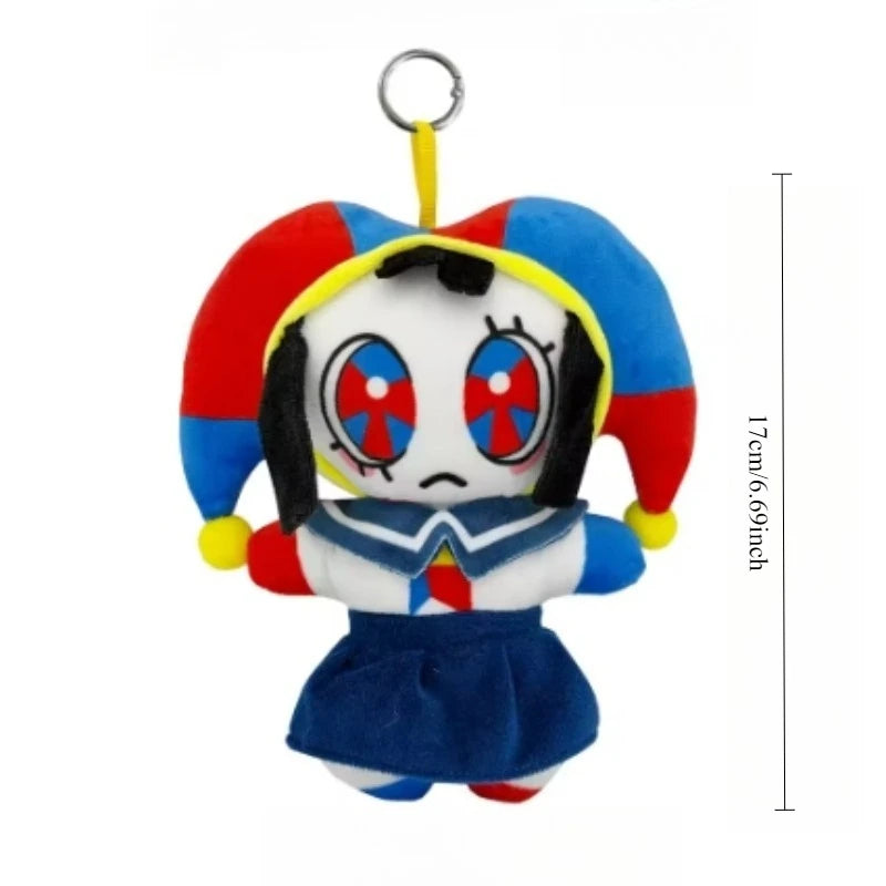 Amazing Digital Circus Maid Jax Plush Doll - Magical Rabbit Clown Cartoon Collectible for Fans, Home Decor & Gifts