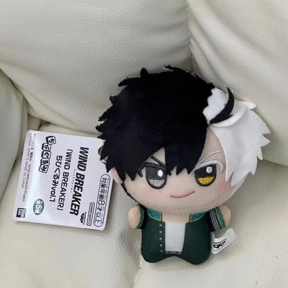 10cm Wind Breaker Anime Plush Keychain – Sakura, Haruka, Hajime, Umemiya & Hayato Suo Mini Doll Bag Pendant Toy