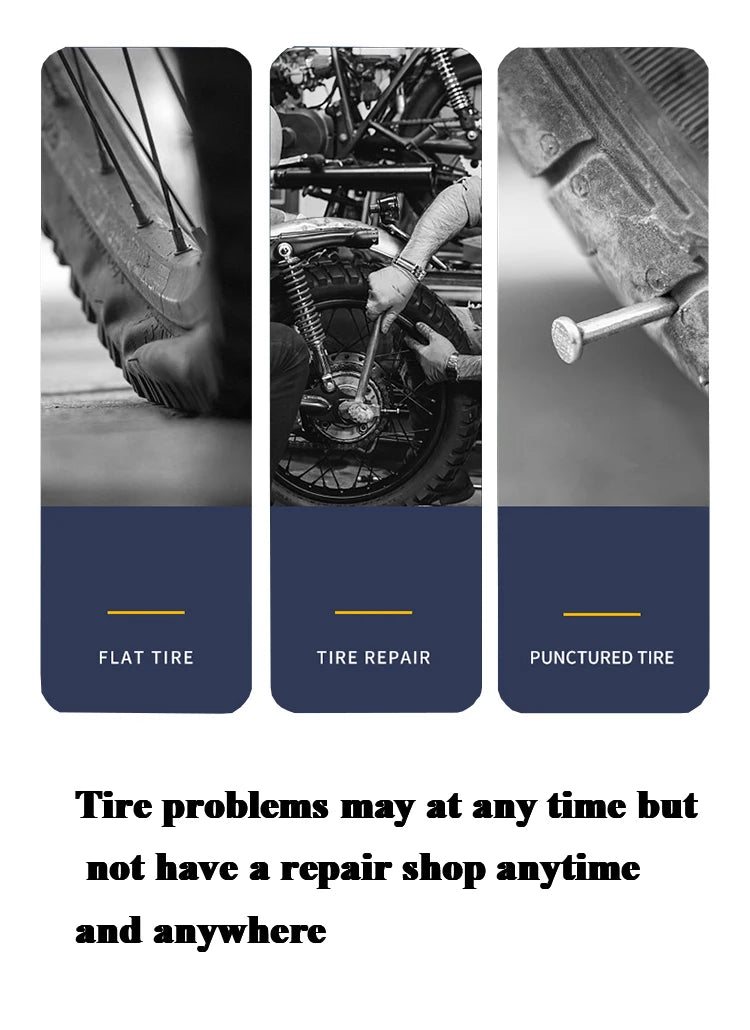 10/30pcs Car & Motorcycle Tyre Repair Rubber Nail Set – Universal Tire Puncture Repair Tool for Cars, Trucks & Bikes
