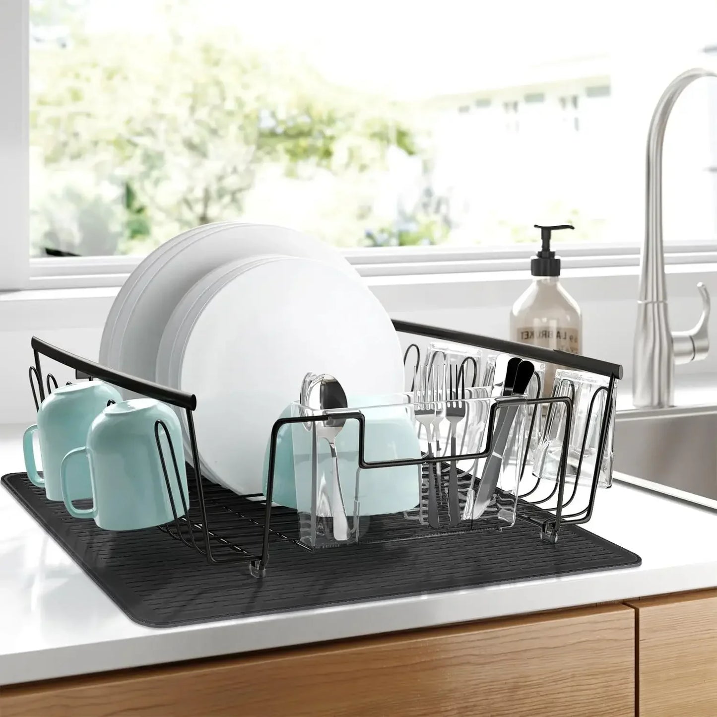 Large Silicone Stove Mat | Multifunctional Induction Stove Top Cover & Kitchen Drain Protector