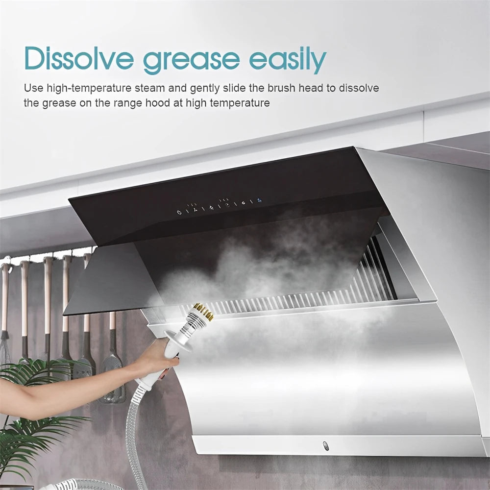 370ml Electric Steam Mop – 1500W Multifunctional Sterilization & Mite Removal Household Cleaner, 220V EU Plug