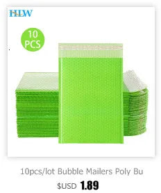 10PCS Rose Gold Metallic Bubble Mailers – Foil Padded Shipping Envelopes, Aluminized Gift Packaging Postal Bags