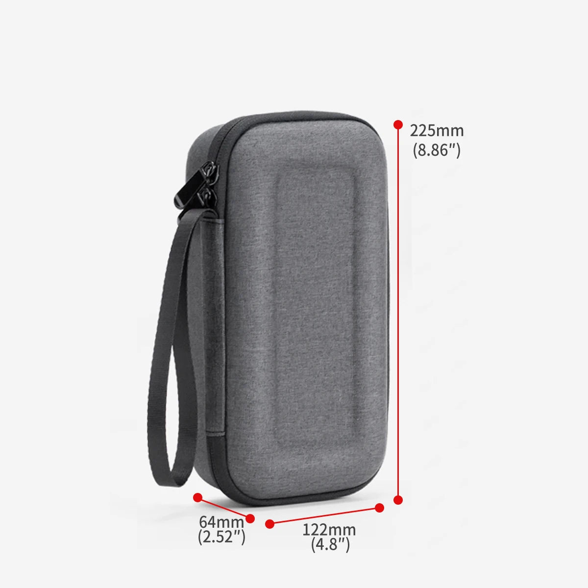 DJI Osmo Pocket 3 Protective Case - Portable Durable Storage Box with Wrist Strap for Camera & Accessories