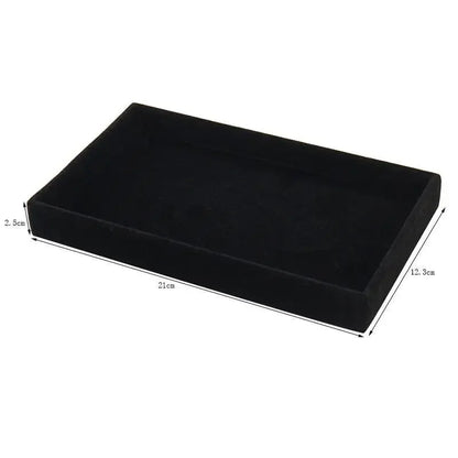 Jewelry Storage Box Organizer – Multi-Compartment Necklace, Ring, Earrings & Brooch Display Drawer Tray