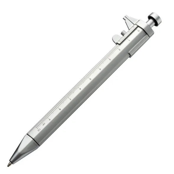 Multifunction Caliper Ballpoint Pen — 0.5mm Gel Ink Vernier Roller Pen, Creative Stationery Tool