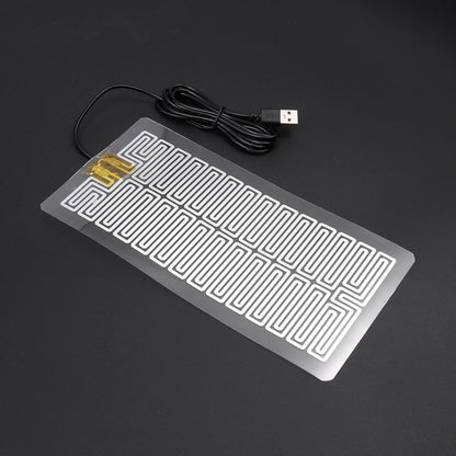 USB 5V Heating Pad - Plug & Play Warm Plate Heater for Mouse Pad & Shoes