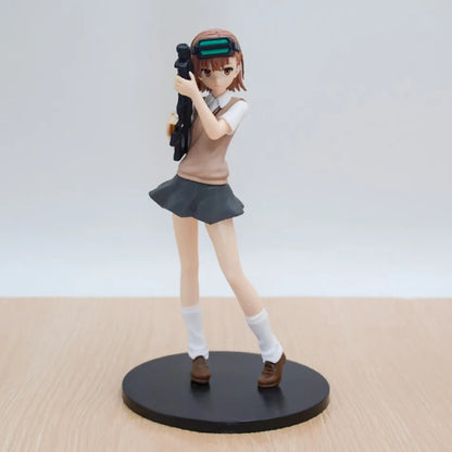 17cm Misaka Mikoto Anime Figure — A Certain Magical Index & Railgun PVC Action Toy, Cartoon Collectible Gift