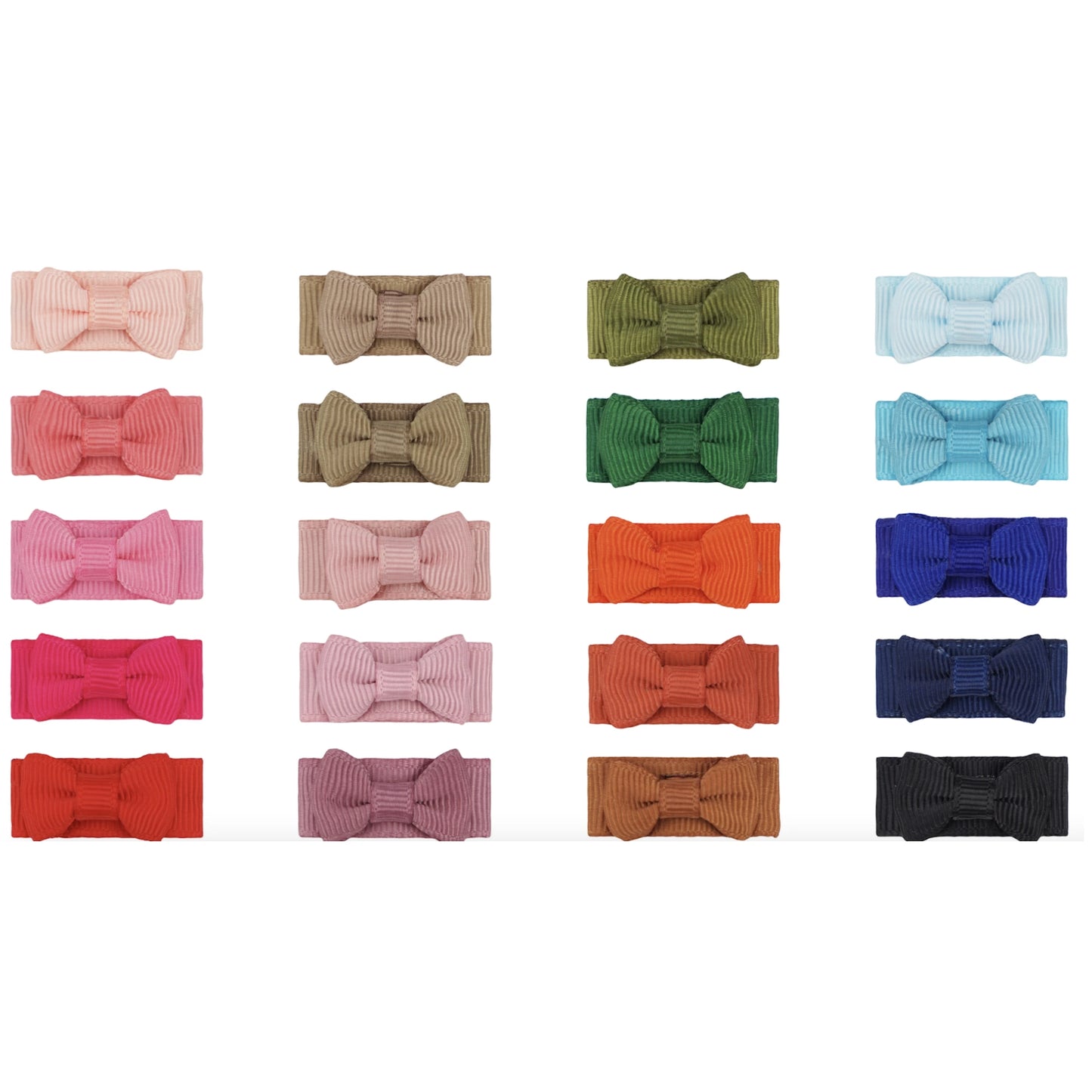 20Pcs Baby Hair Clips Set – Gentle Lanugo Headdress Trumpet Princess Hairpins for Toddlers
