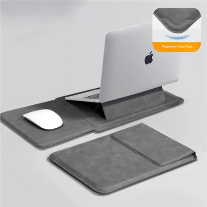 Laptop Sleeve Case 13–16 Inch – Notebook Bag with Stand for MacBook, Huawei, HP, Dell, Air & Pro, Unisex