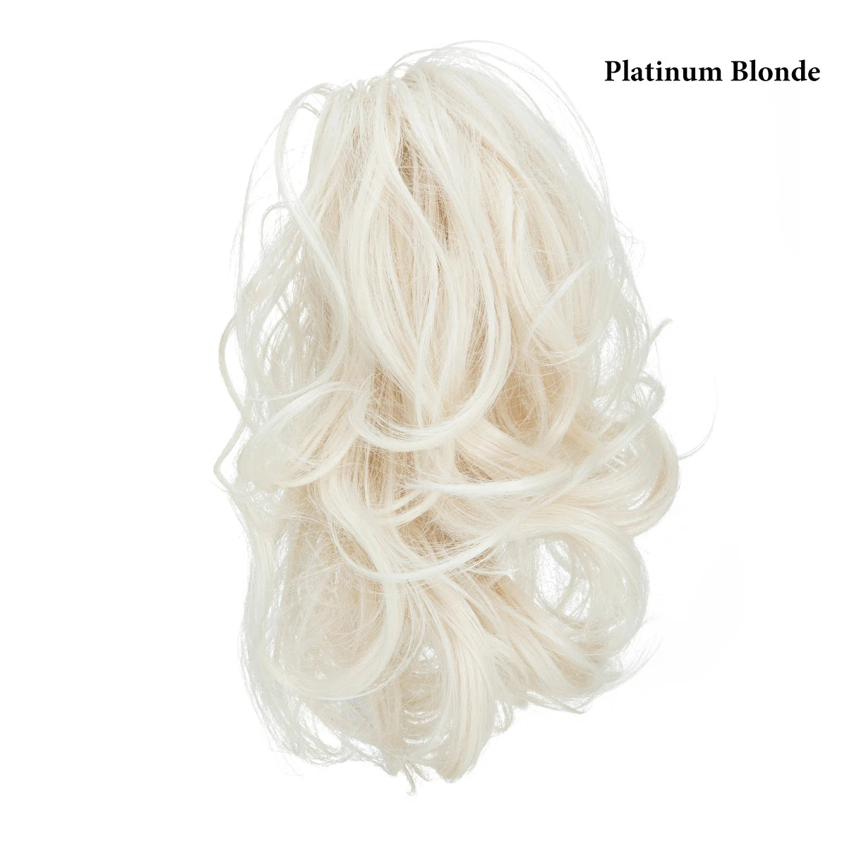 SARLA Premium Synthetic Claw Clip-In Ponytail Extensions – Blonde Hairpiece, Fake Pigtail Hair Bun for Women P026