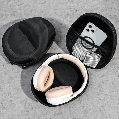 Shockproof EVA Headphone Case for Sony WH-1000XM4 – High-Capacity Protective Storage Bag for Earphones & Headsets