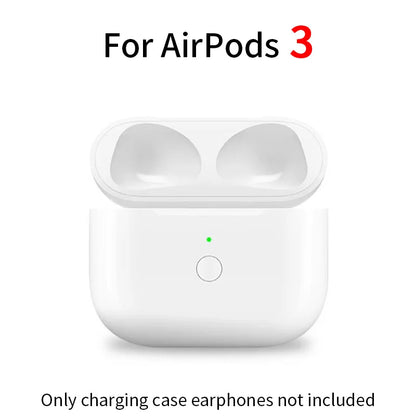 Replacement Charging Case for AirPods Pro 1/2/3 – Original Bluetooth Earphone Battery Box with LED Indicator Light