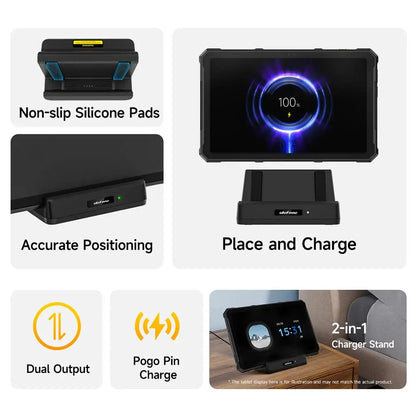 Ulefone Armor Pad 4 Series 10W Charging Dock - Desktop Mobile Phone Charger