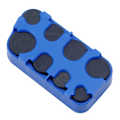 Car Coin Storage Purse – Euro Coin Bank Holder, Plastic Wallet & Cash Organizer Box for Savings