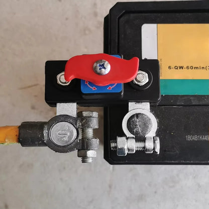 12V/24V Car Battery Cut-Off Switch – Automatic Circuit Breaker Disconnect, Anti-Leakage Power Protector Universal Auto Accessory
