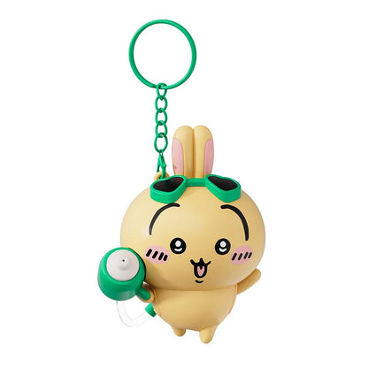 Jiyi Cute Water Gun Keychain - Usagi Hachiware Kawaii Summer Pendant and Collectible Accessory for Fans