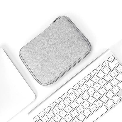 Portable Travel Data Cable Storage Bag – Double Layer Power Bank, U-Disk & Earphone Organizer